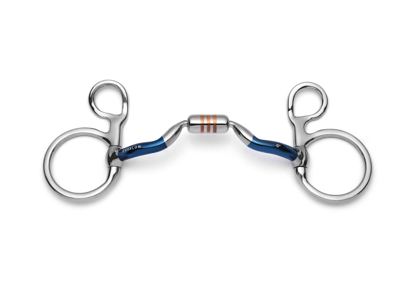 Baucher Low Port Capsule Sweet Iron Snaffle - Cavalon