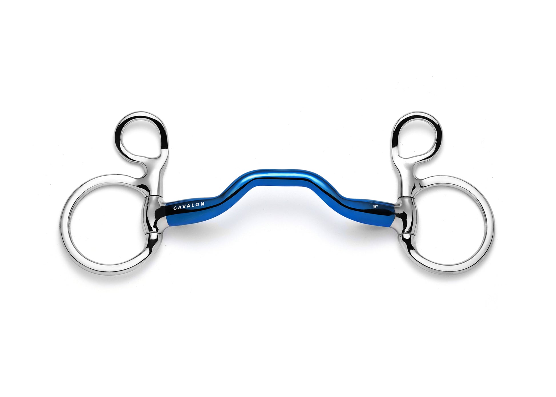 Baucher Low Port Mullen Sweet Iron Snaffle - Cavalon