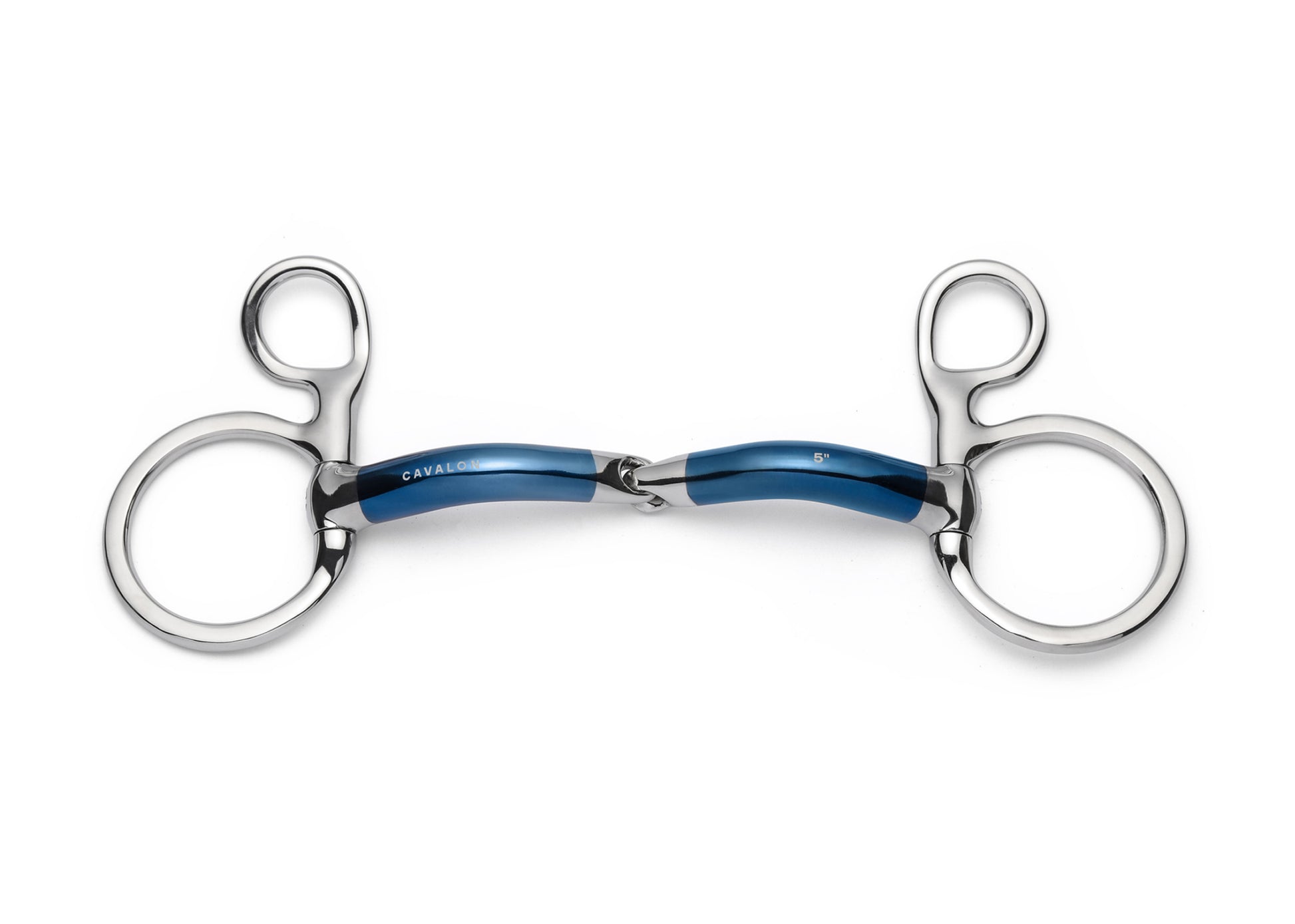 Baucher Locking Single Joint Sweet Iron Snaffle - Cavalon