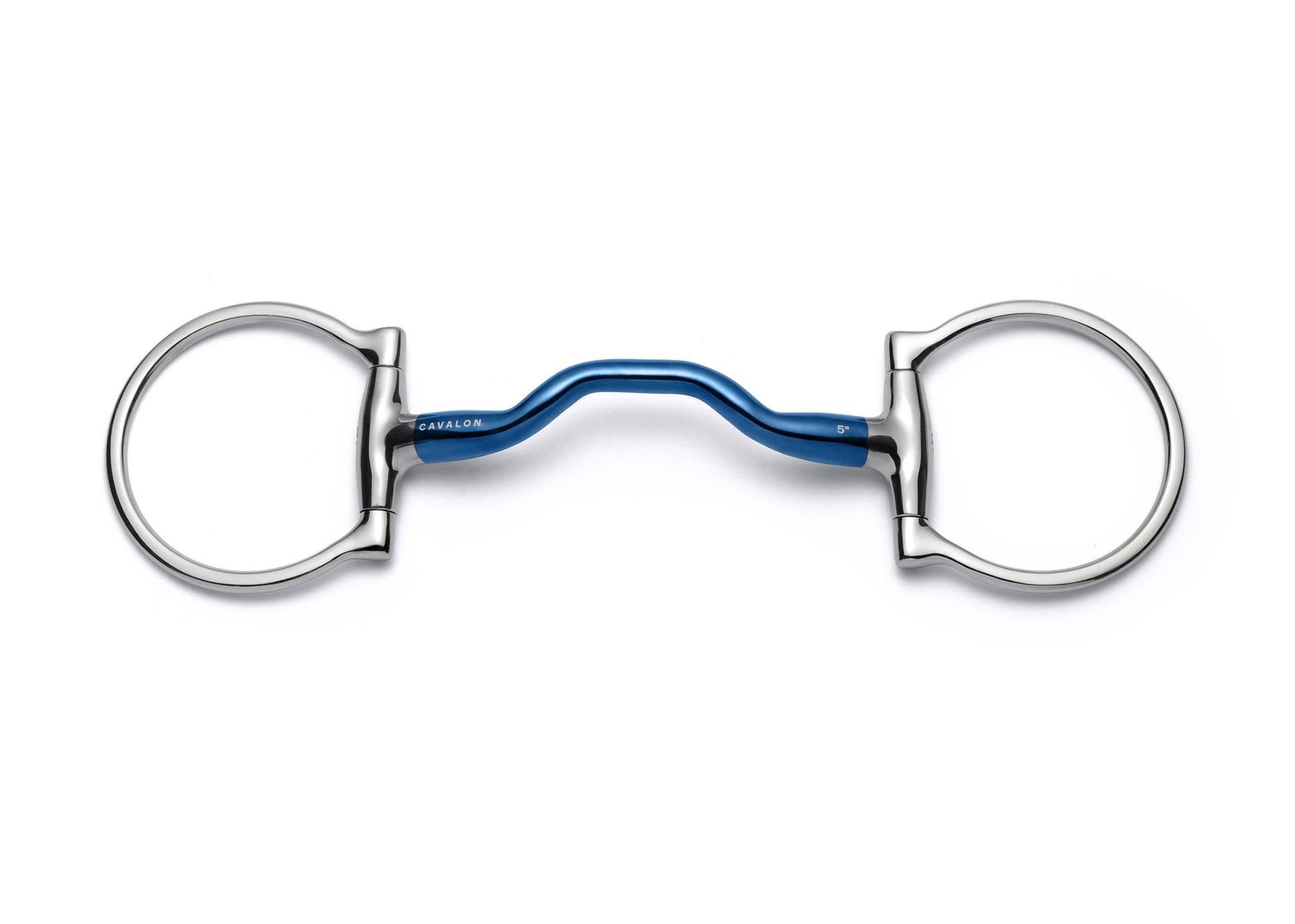 D-Ring Low Port Mullen Sweet Iron Snaffle - Cavalon