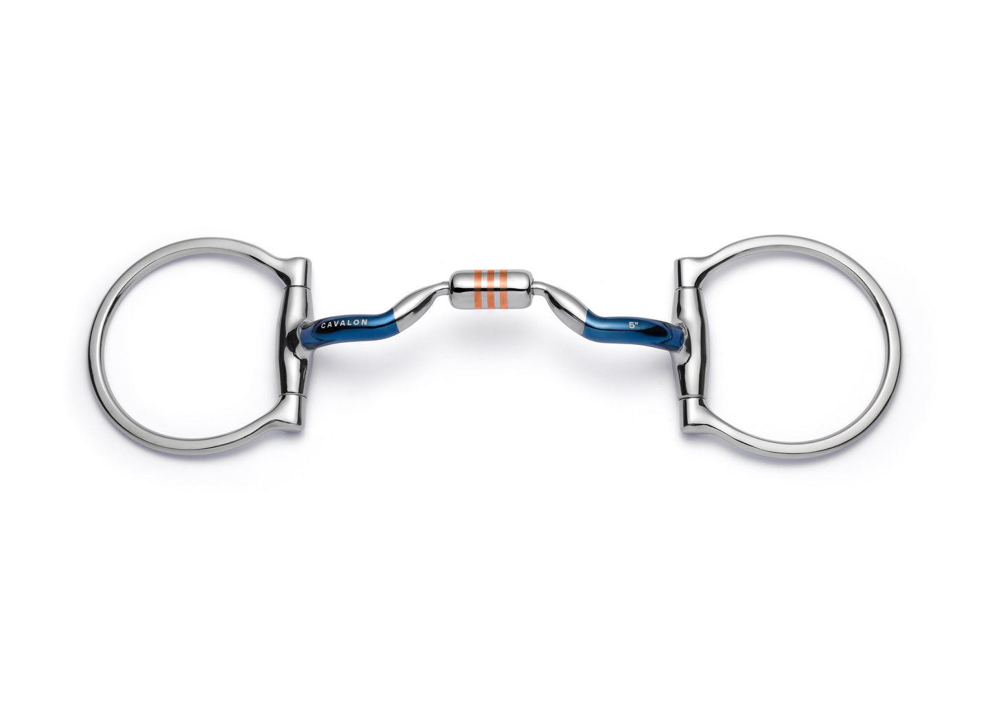 D-Ring Low Port Capsule Sweet Iron Snaffle - Cavalon