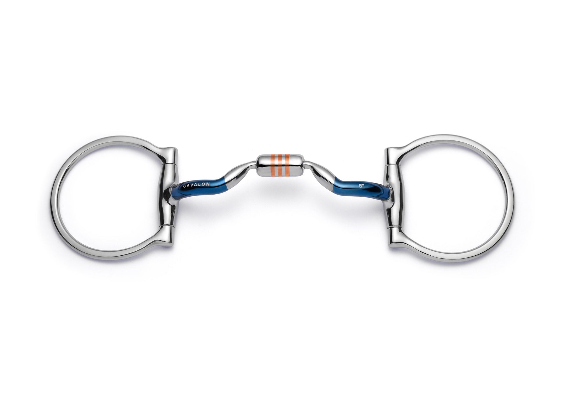 D-Ring Low Port Capsule Sweet Iron Snaffle - Cavalon