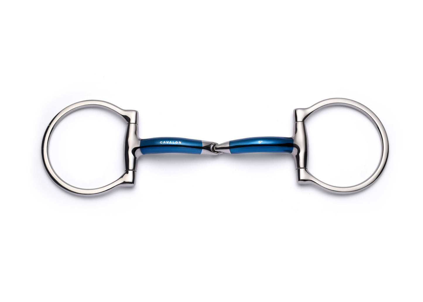 D-Ring Locking Single Joint Sweet Iron Snaffle - Cavalon