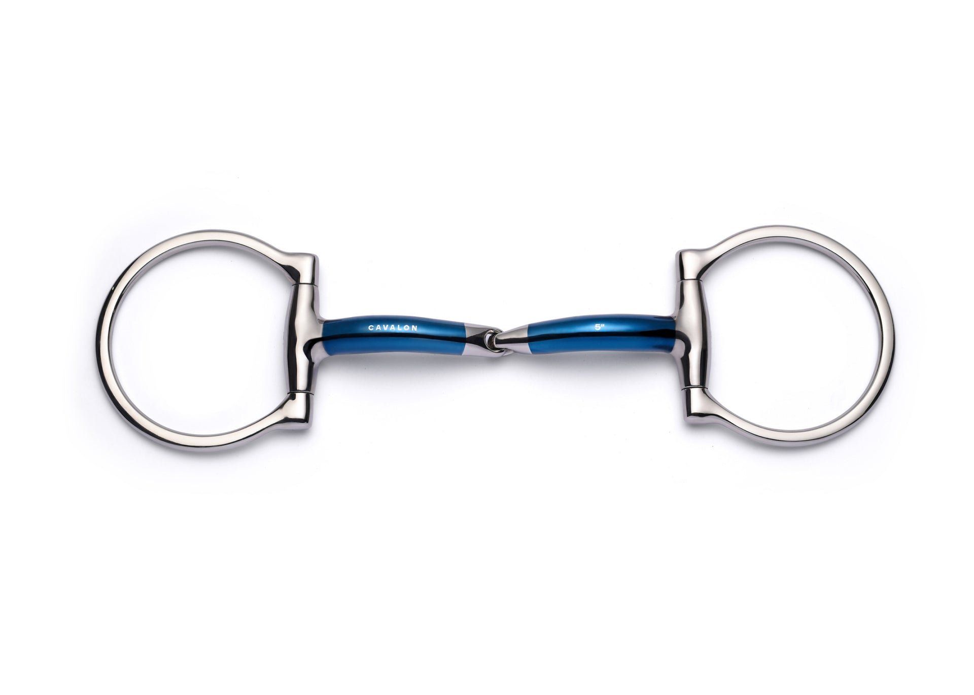 D-Ring Locking Single Joint Sweet Iron Snaffle - Cavalon