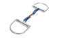 Hunter D-Ring Sweet Iron Anatomical Snaffle Bit with Copper Lozenge