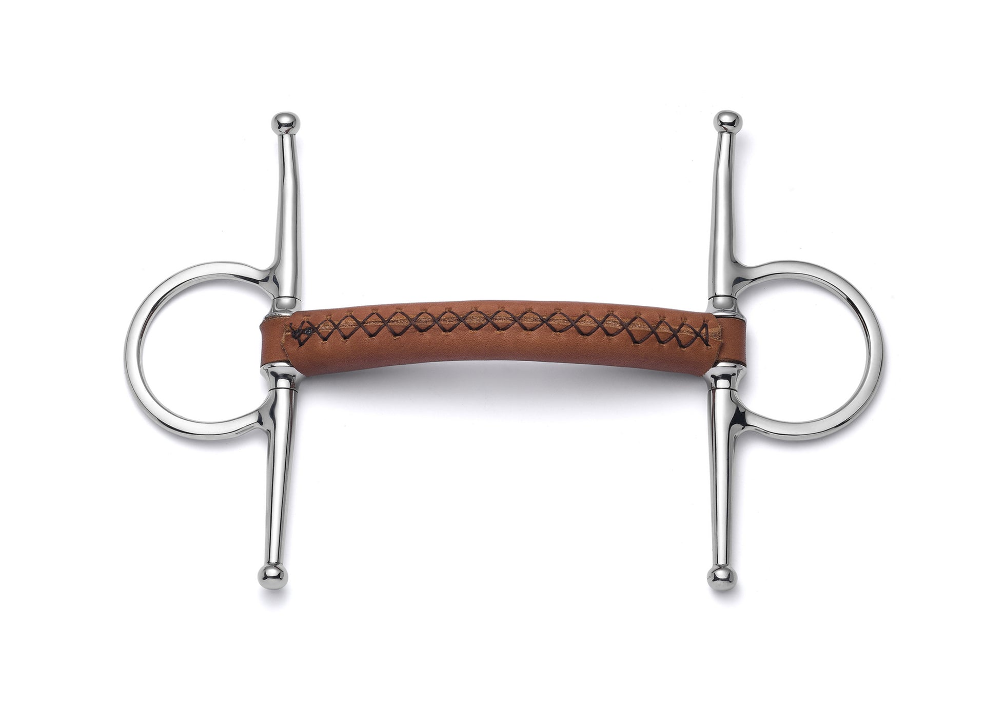 Full Cheek Soft Leather Snaffle - Cavalon