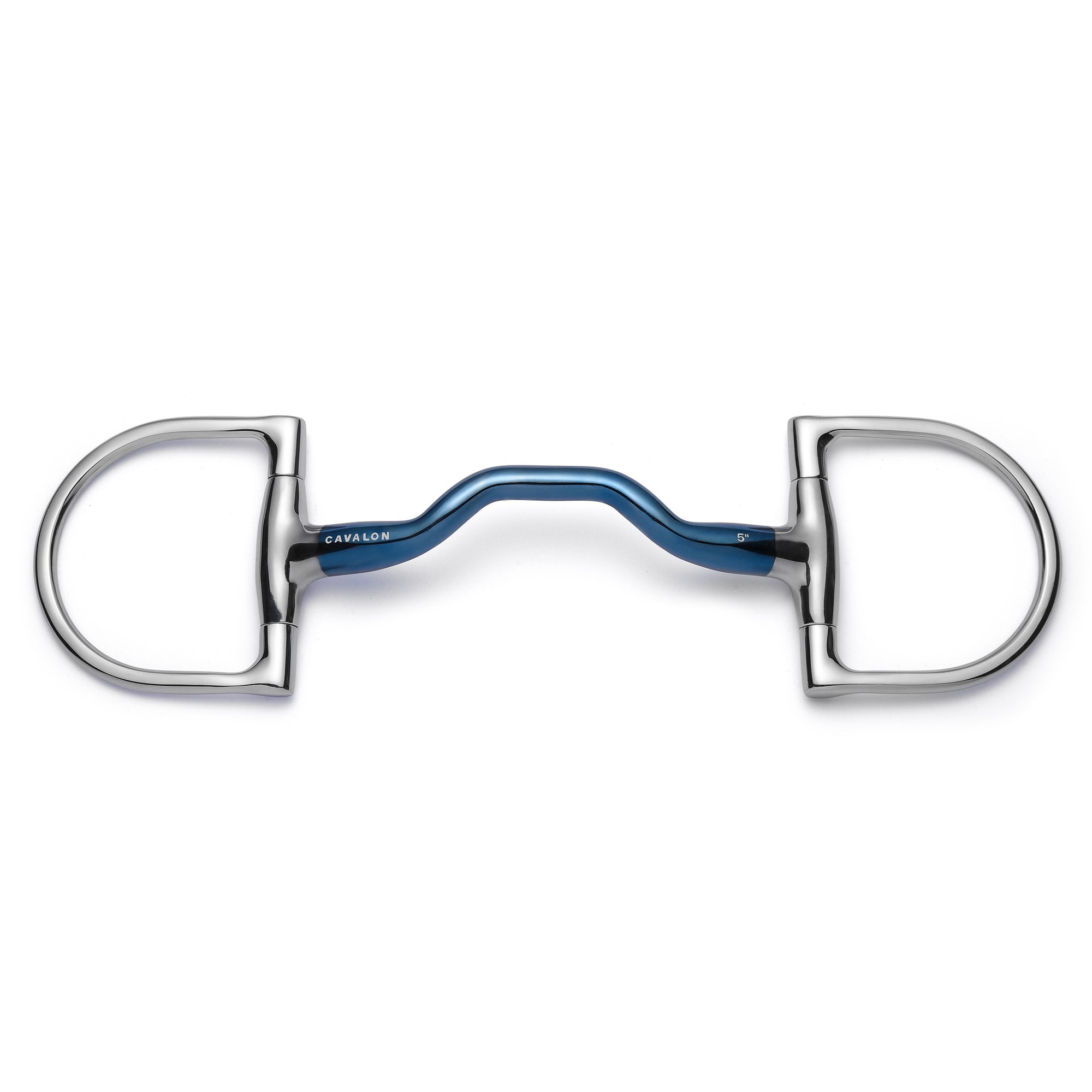 Hunter D-Ring Low Port Mullen Sweet Iron Snaffle