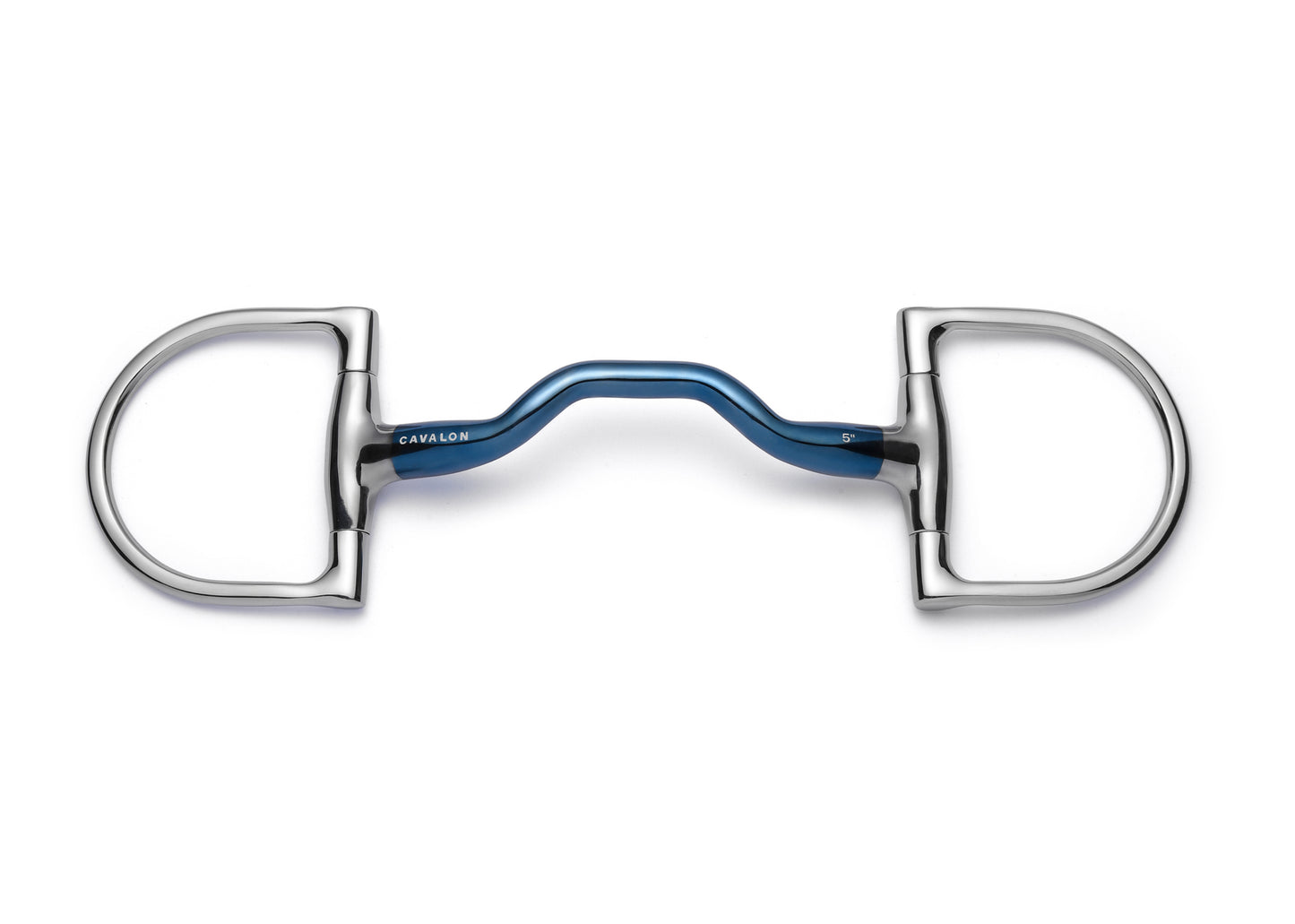 Hunter D-Ring Low Port Mullen Sweet Iron Snaffle - Cavalon