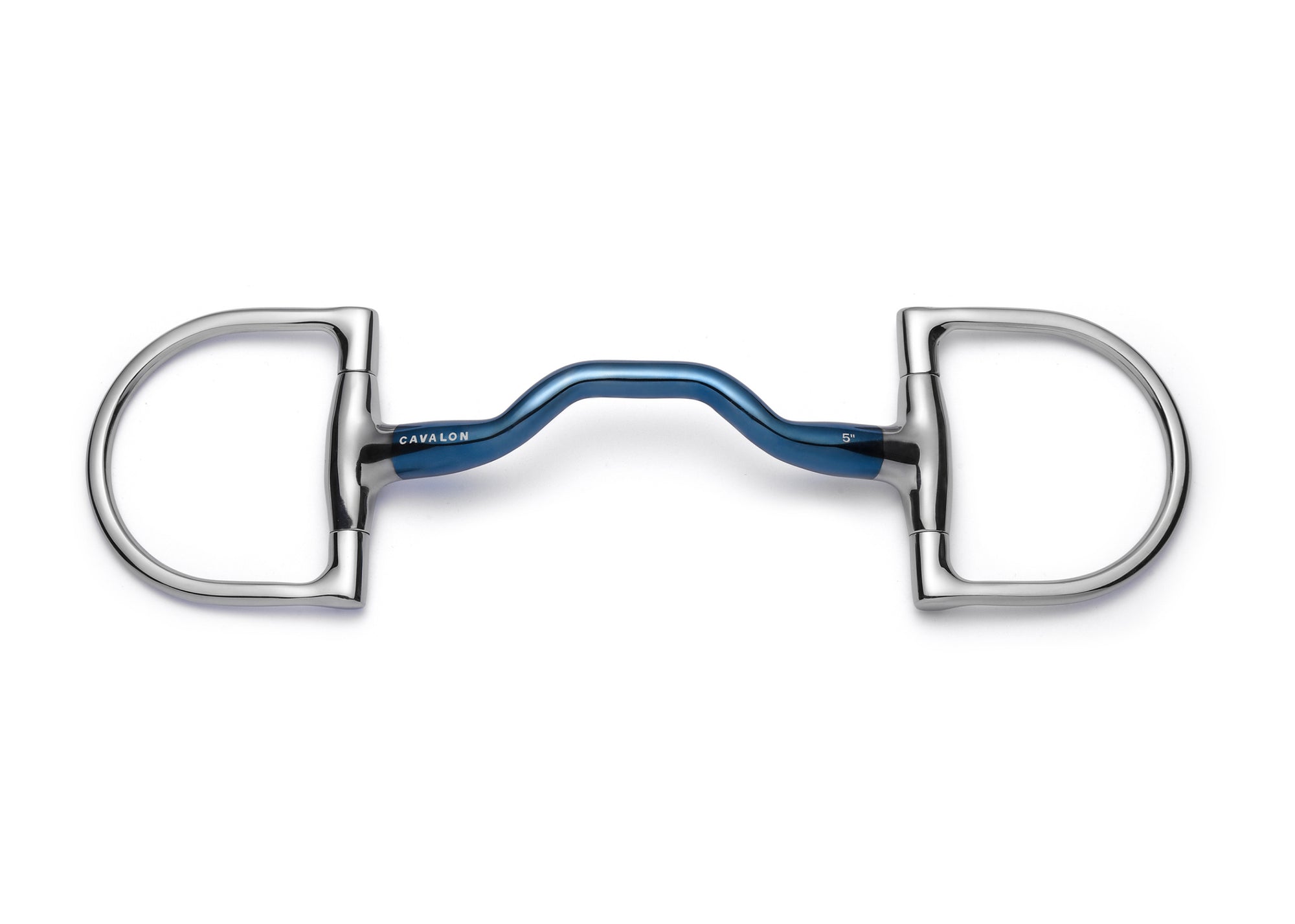 Hunter D-Ring Low Port Mullen Sweet Iron Snaffle