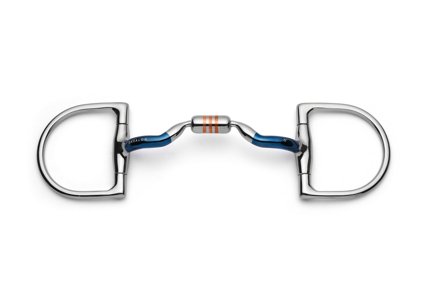 Hunter D Low Port Capsule Sweet Iron Snaffle - Cavalon