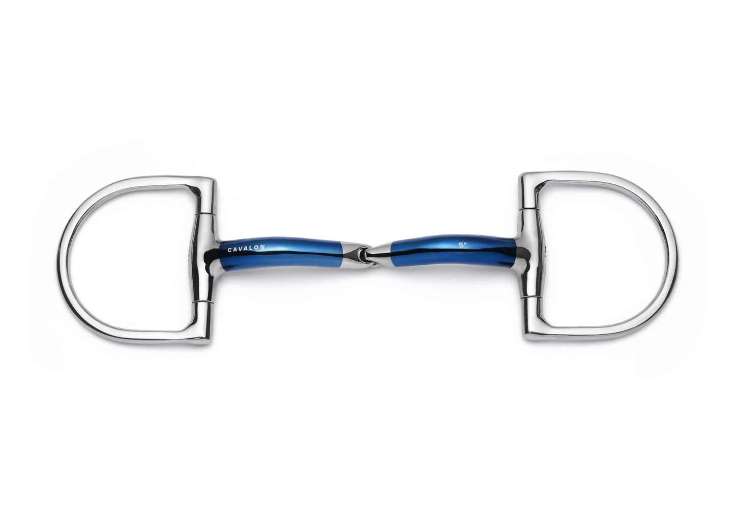 Hunter D-Ring Locking Single Joint Sweet Iron Snaffle - Cavalon