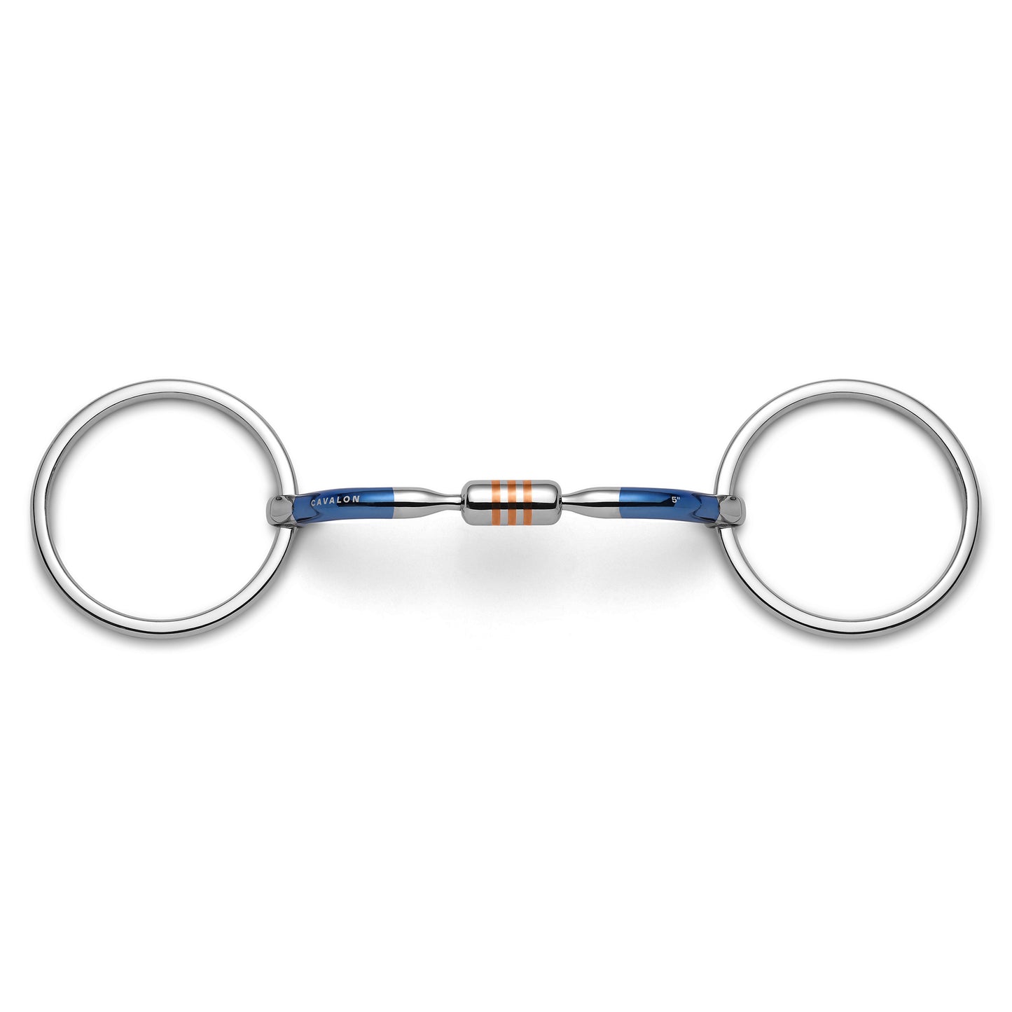 Cavalon Loose Ring Capsule Sweet Iron Snaffle Bit