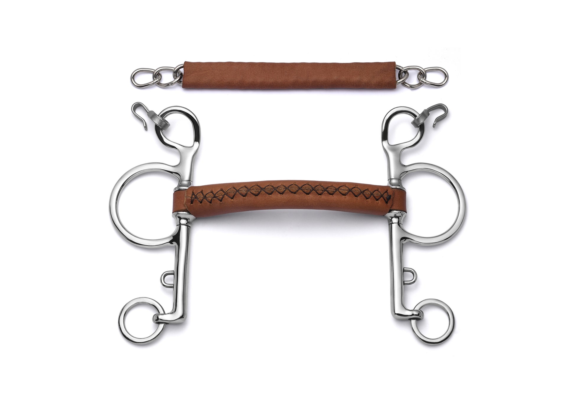 Pelham Soft Leather Snaffle - Cavalon