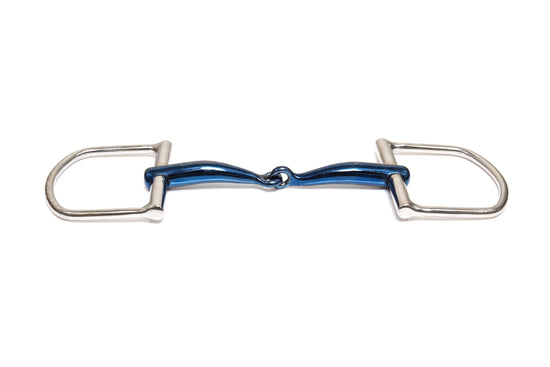 Cavalon D Ring Sweet Iron Single Jointed Snaffle Bit