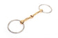 Loose Ring Copper Single Jointed Snaffle Bit